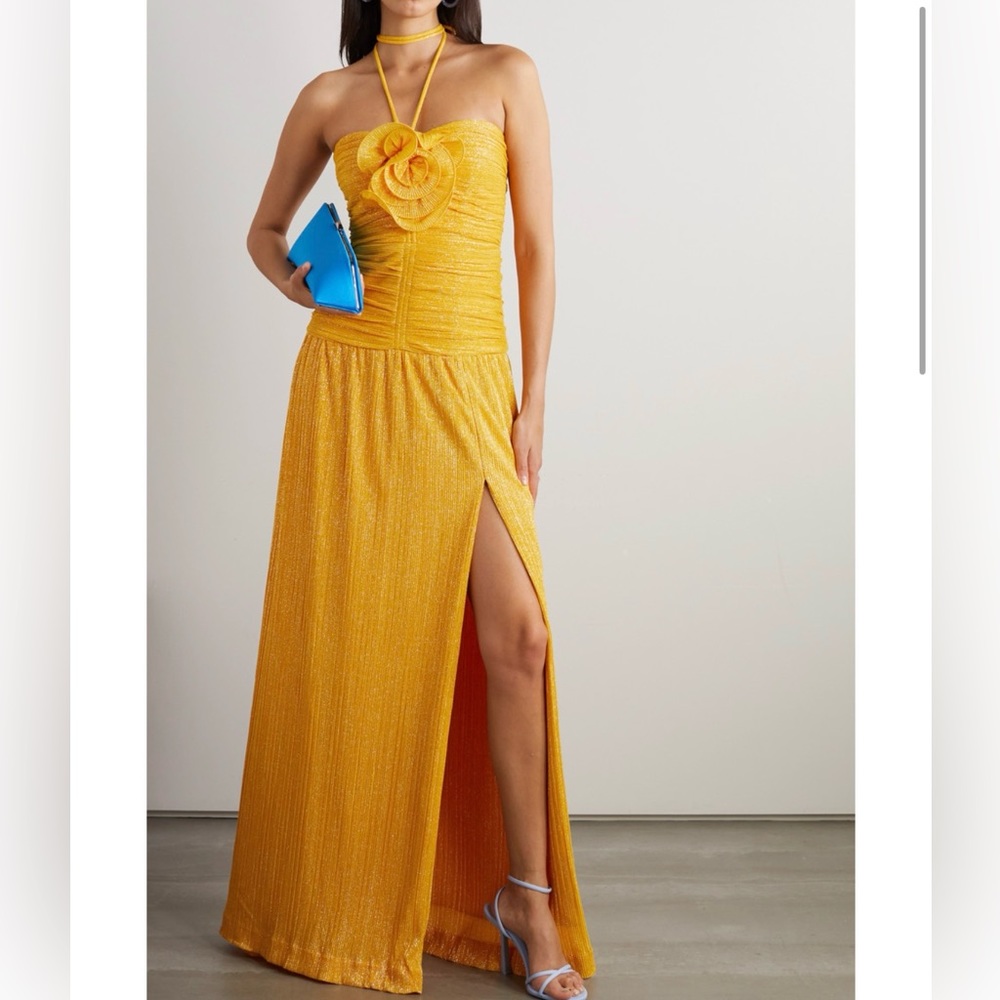 Flower Halter Gown